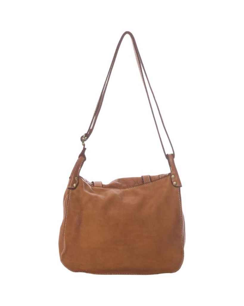 BZNA Bag Pauline Orange italy Designer Leder Schulter Ledertasche Umhänge Tasche