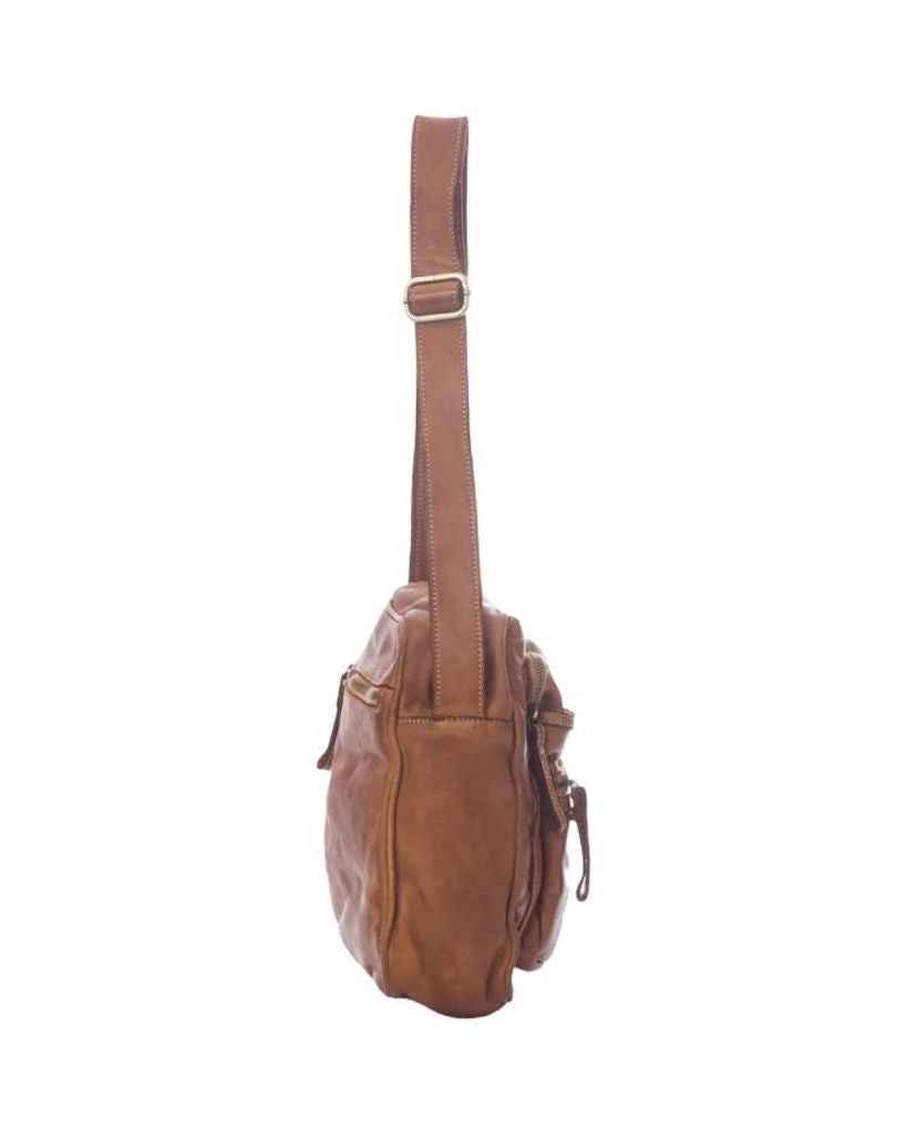 BZNA Bag Dejan Taupe Italy Designer Unisex Gürteltasche Umhängetasche Fanny Bag