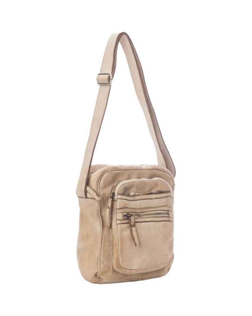 BZNA Bag Dejan Beige Italy Designer Unisex Gürteltasche Umhängetasche Fanny Bag