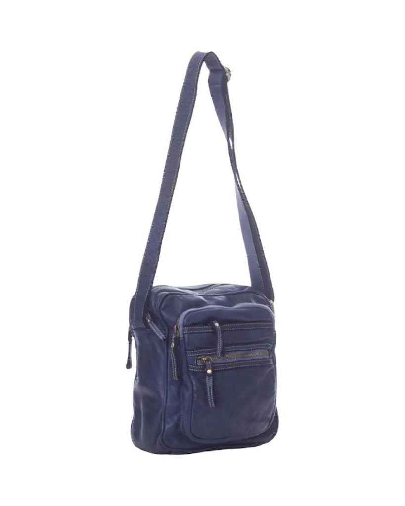 BZNA Bag Dejan Blau Italy Designer Unisex Gürteltasche Umhängetasche Fanny Bag