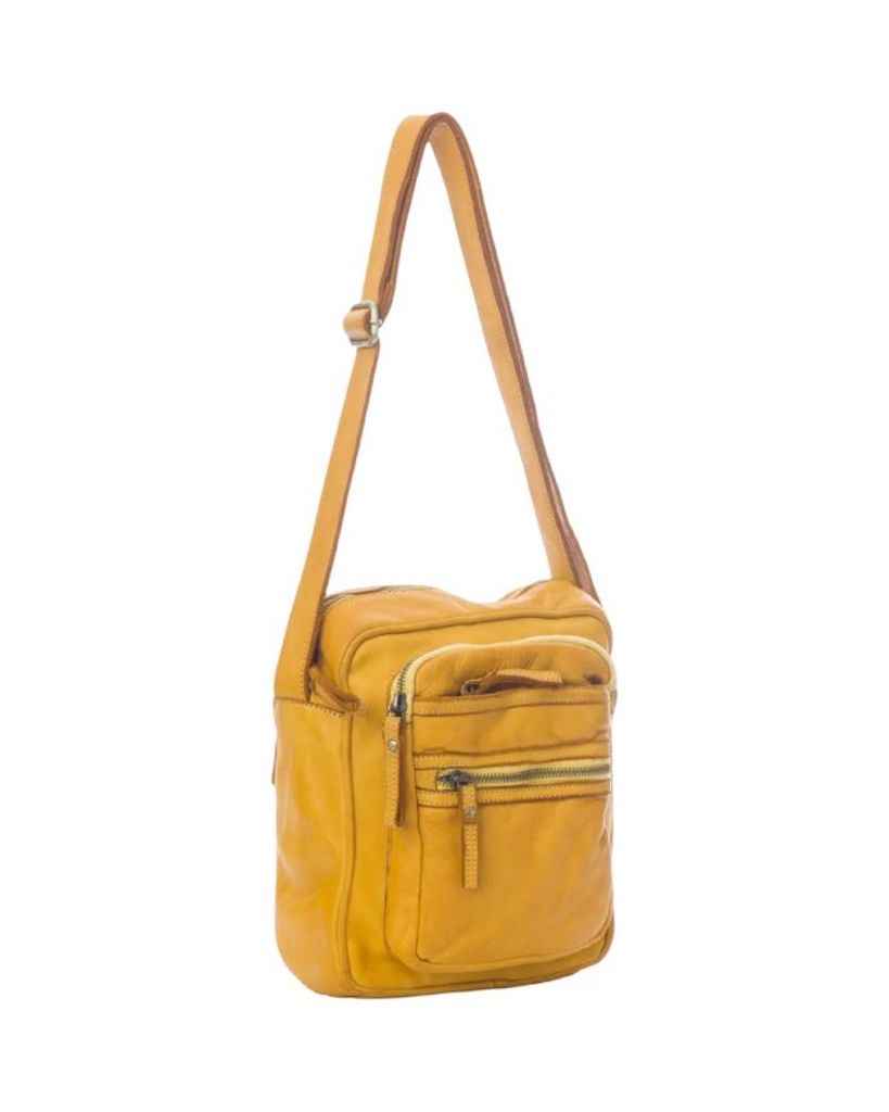 BZNA Bag Dejan Gelb Italy Designer Unisex Gürteltasche Umhängetasche Fanny Bag