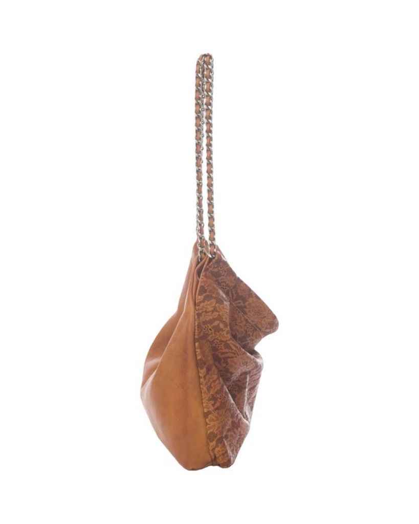 BZNA Umhängetasche Emy Grün Designer Laser Cut Beutel Handtasche Schultertasche