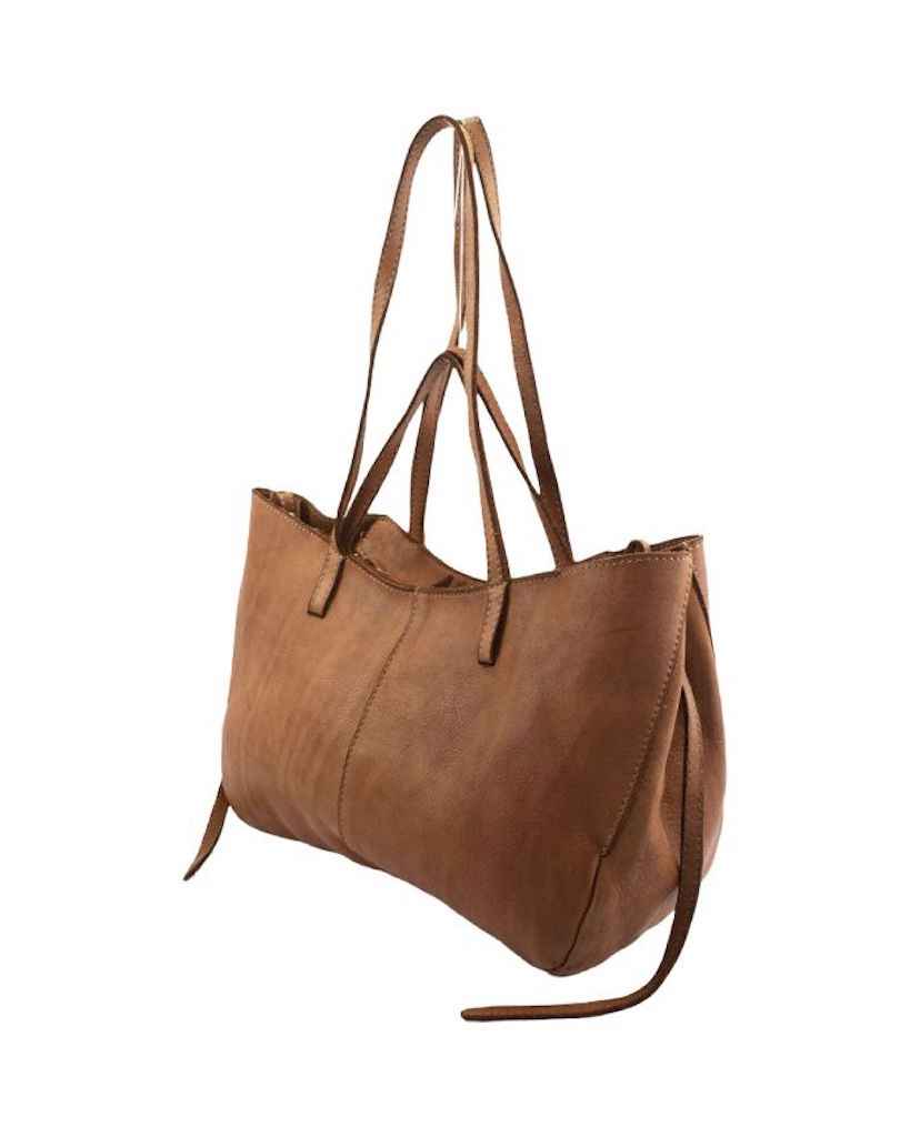 BZNA Bag Santa Schwarz Italy Designer Shopper Handtasche Ledertasche Schultertasche Tasche Leder Shopper Neu