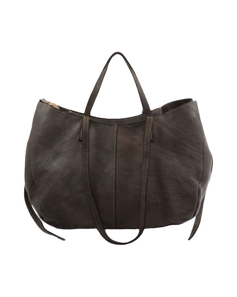 BZNA Bag Santa Braun Italy Designer Shopper Handtasche Ledertasche Schultertasche Tasche Leder Shopper Neu - B Z N A