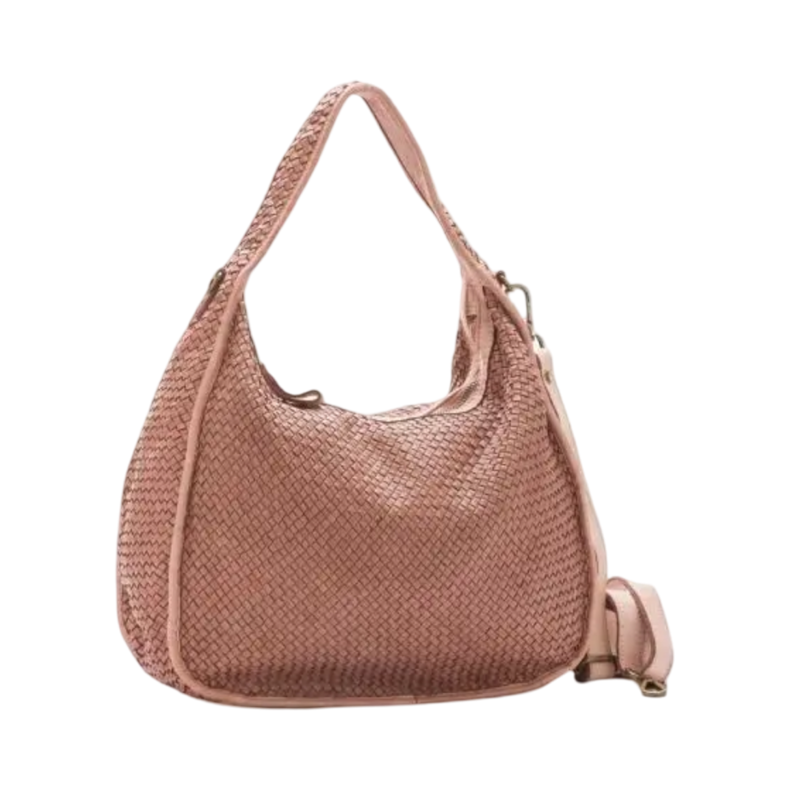 BZNA Bag Sanna Rose Italy Designer Damen Handtasche Schultertasche Tasche Leder - B Z N A