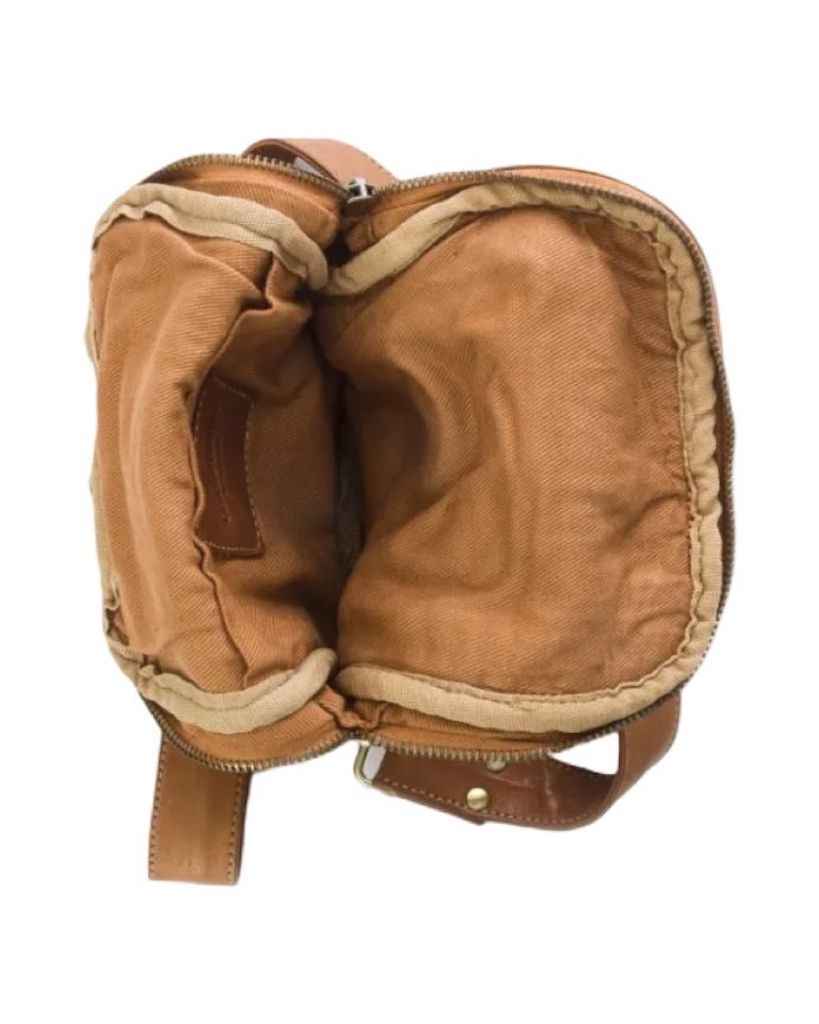 BZNA Bag Sahra Cognac braun Italy Designer Gürteltasche Bauchtasche Fanny Bag