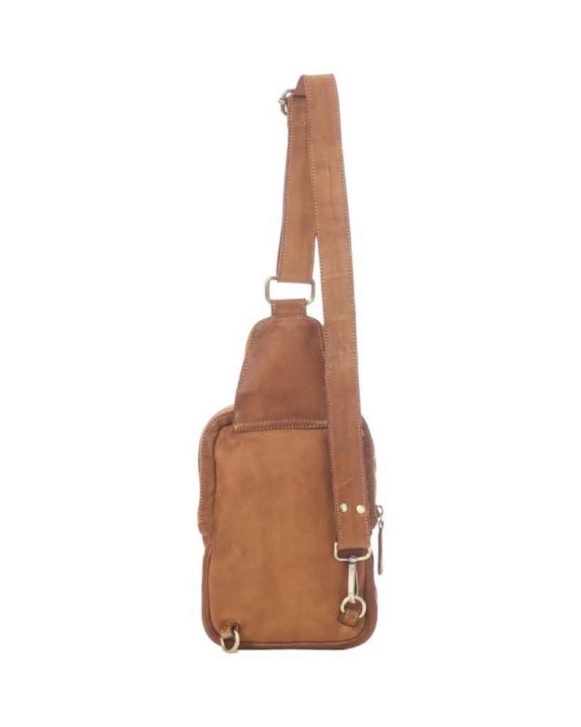 BZNA Bag Sahra Taupe Italy Designer Gürteltasche Bauchtasche Fanny Bag