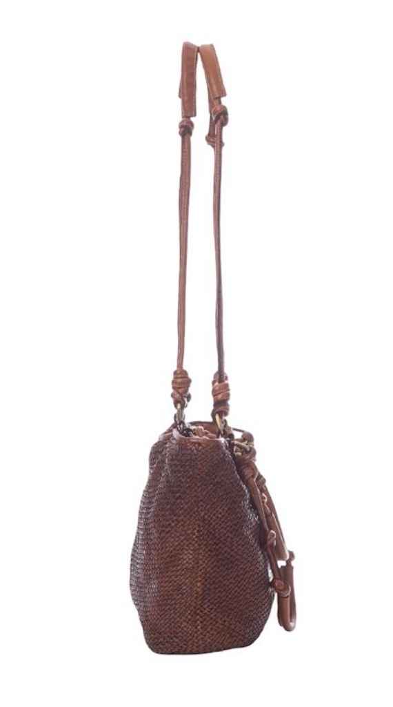 BZNA Umhängetasche Sienna Schwarz Designer Beutel Handtasche Schultertasche