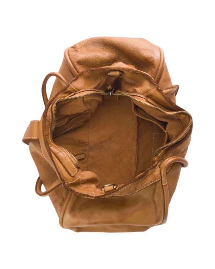 BZNA Bag Flora Taupe Italy Designer Damen Handtasche Schultertasche Tasche Leder Neu
