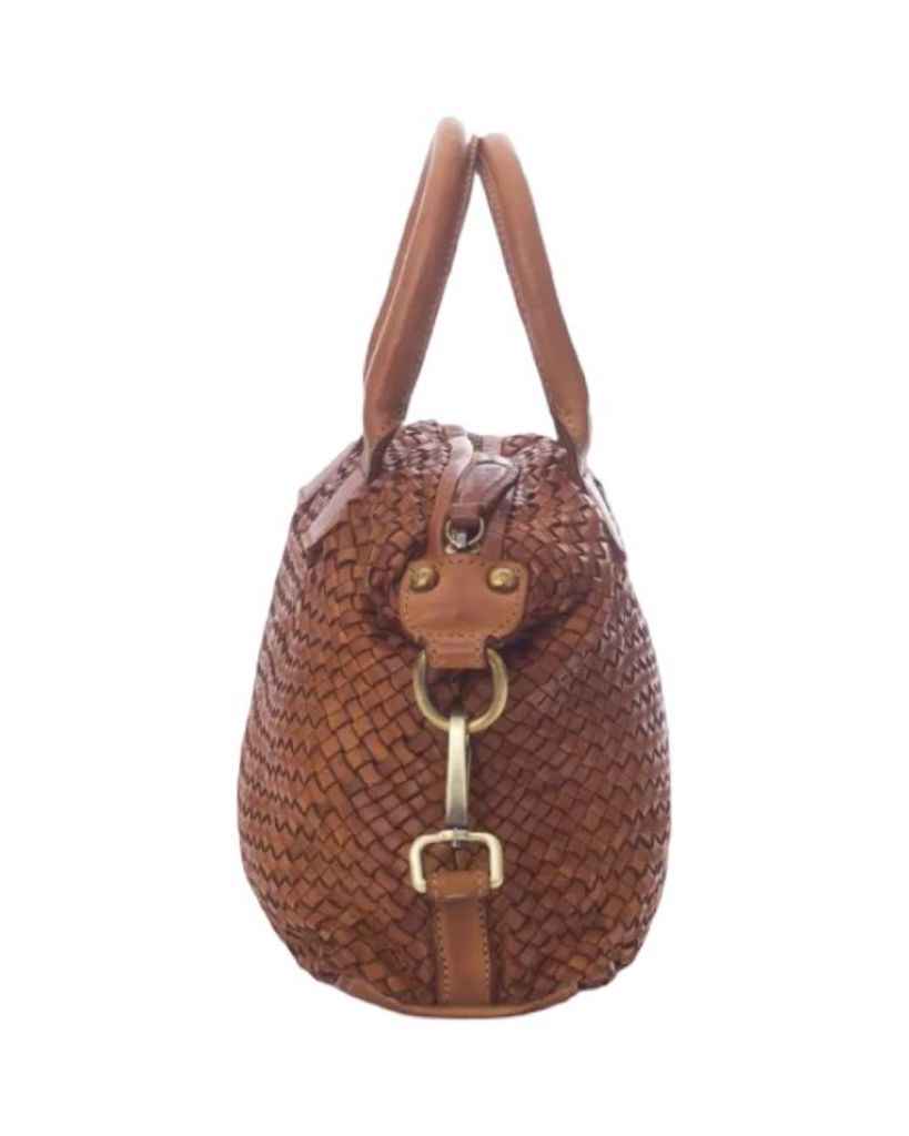BZNA Bag Bianca Gelb Italy Designer Damen Handtasche Schultertasche Tasche