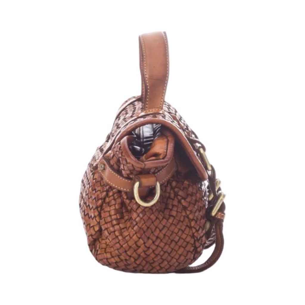 BZNA Bag Trixie Braun  Italy Damen Handtasche Schultertasche Tasche Leder
