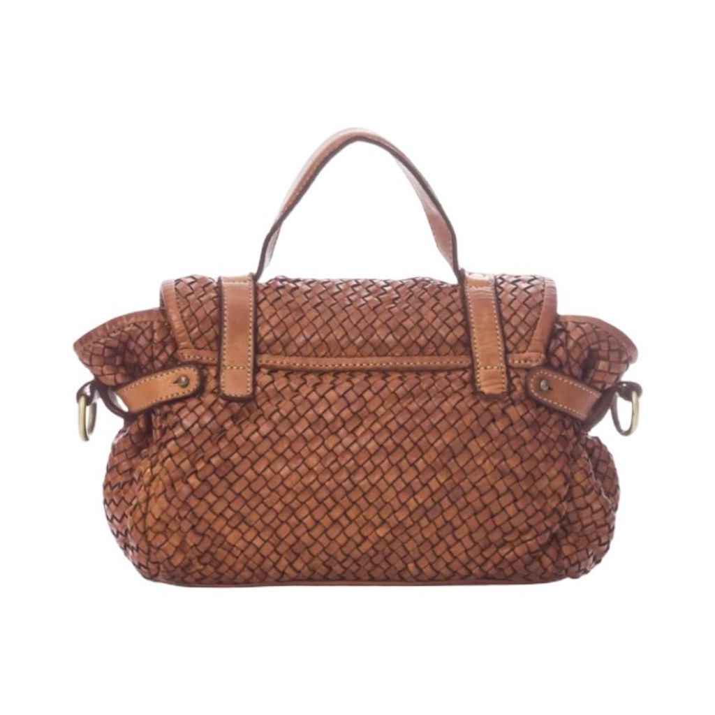 BZNA Bag Trixie Braun  Italy Damen Handtasche Schultertasche Tasche Leder