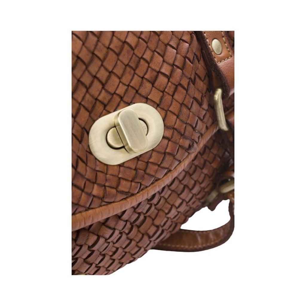 BZNA Bag Trixie Braun  Italy Damen Handtasche Schultertasche Tasche Leder