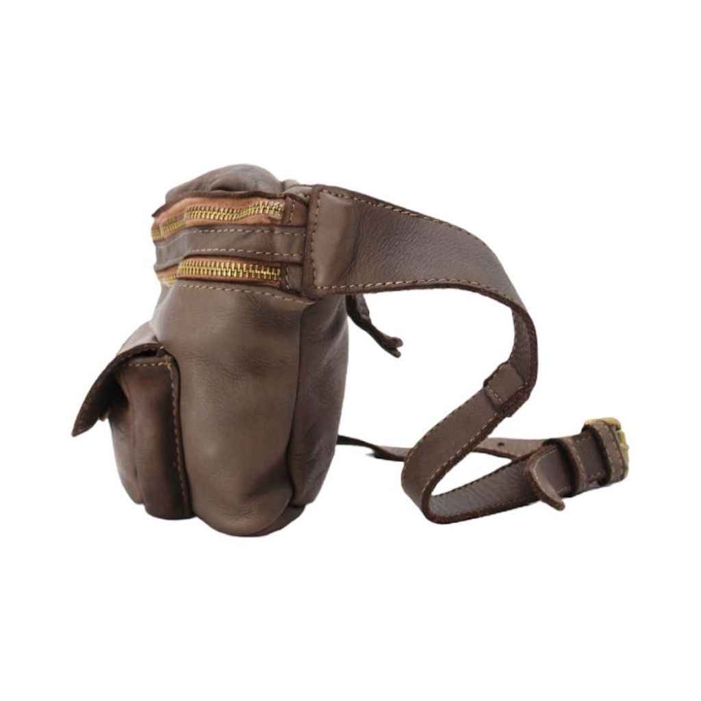 BZNA Bag Gin Schwarz italy Designer Gürteltasche Bauchtasche Fanny Bag Umhängetasche Schultertasche Tasche Leder Shopper Neu