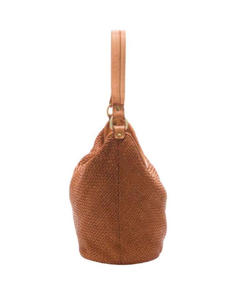 BZNA Bag Sophia Gelb Italy Designer Beutel Umhängetasche Damen Handtasche