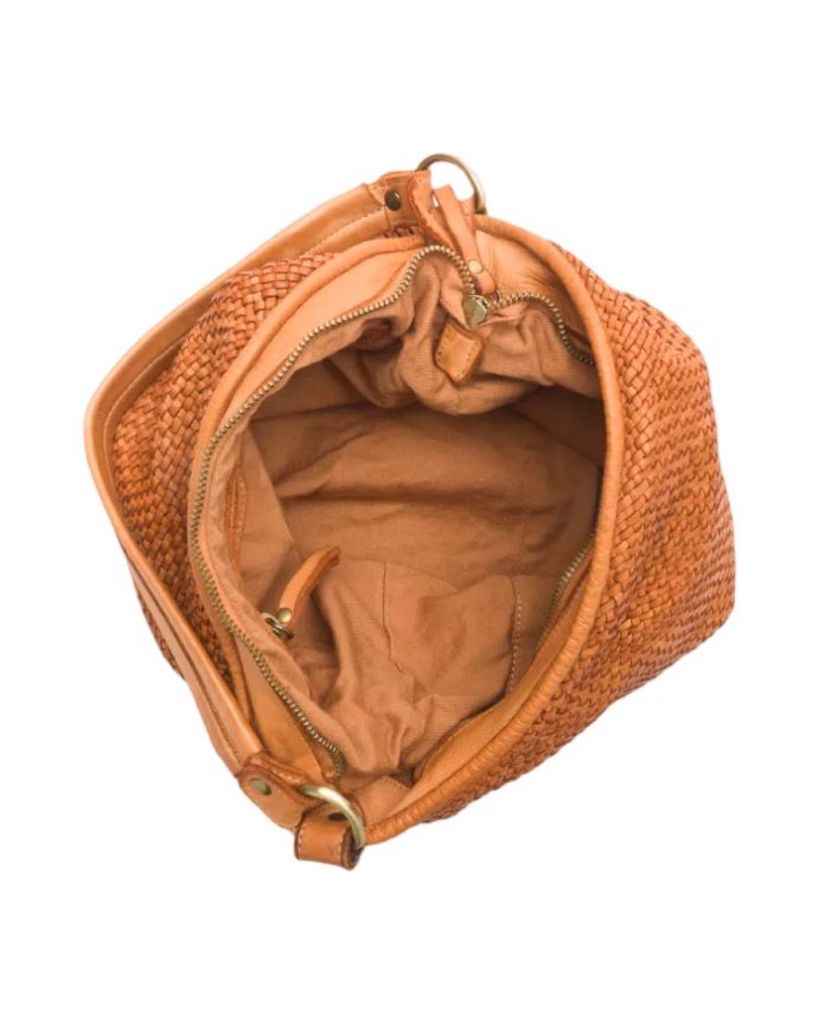 BZNA Bag Sophia Gelb Italy Designer Beutel Umhängetasche Damen Handtasche
