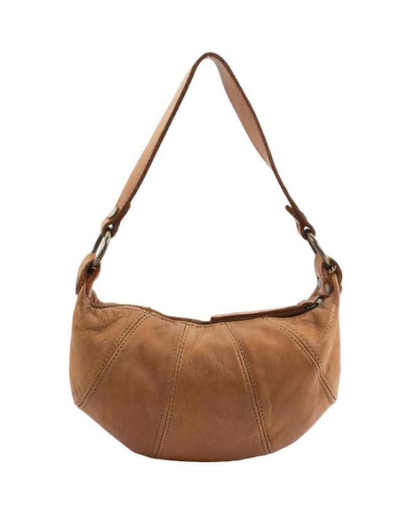 BZNA Bag Florin Cognac Italy Designer Umhängetasche Fanny Bag Schultertasche Tasche Leder Neu