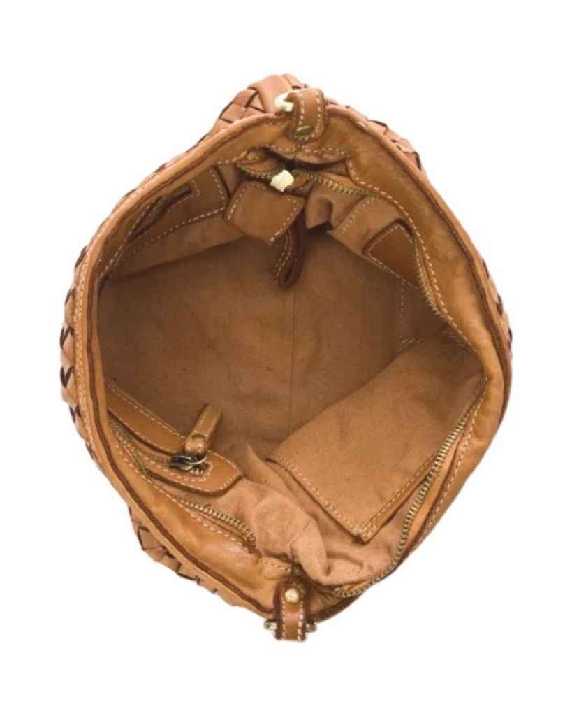 BZNA Bag Emma Grau Italy Designer Clutch Umhängetasche Ledertasche Schultertasche Tasche Leder Neu