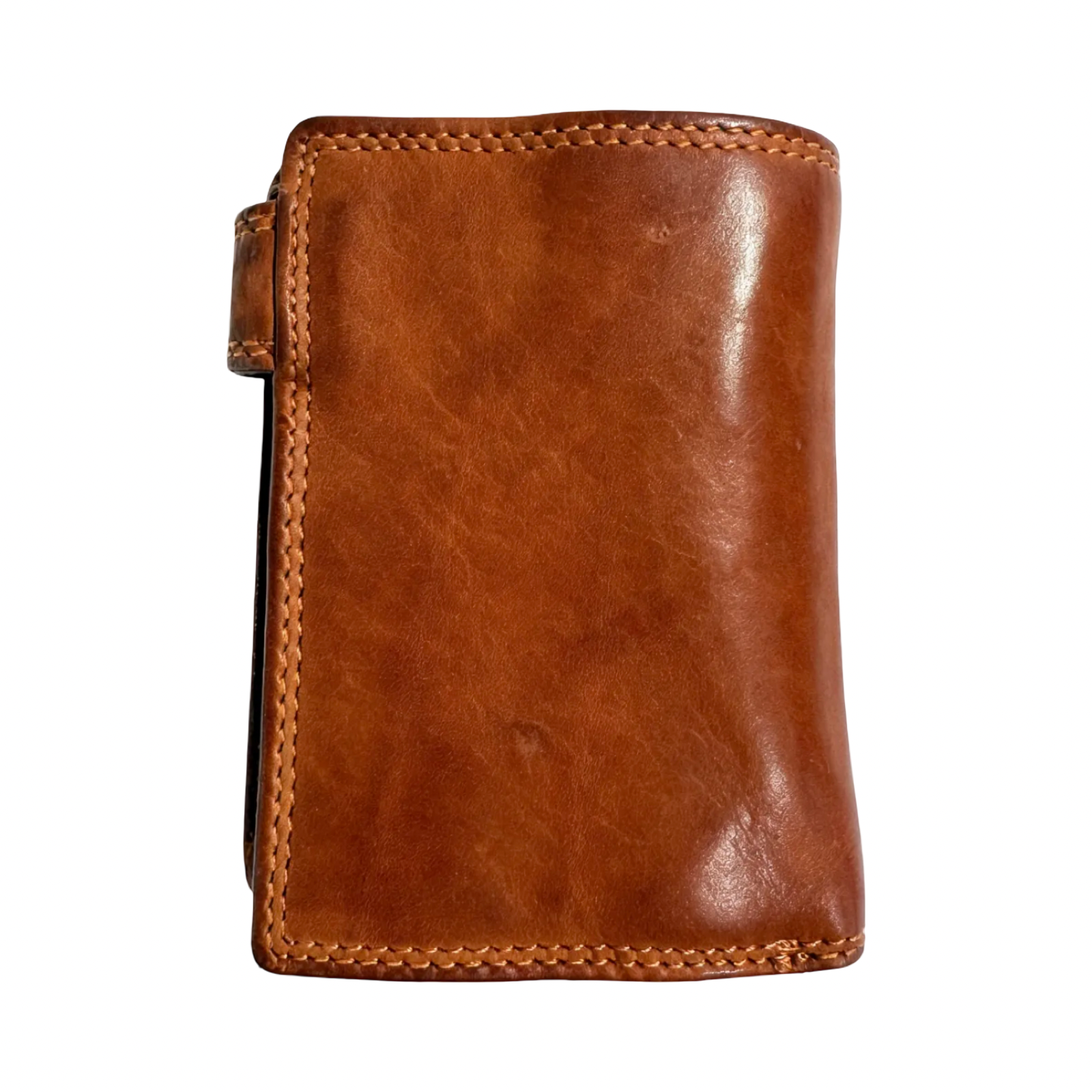 BZNA Berlin WPF82 cognac Wallet Clutch Leather Unisex Leder Portemonnaie Geldbörse Neu - B Z N A