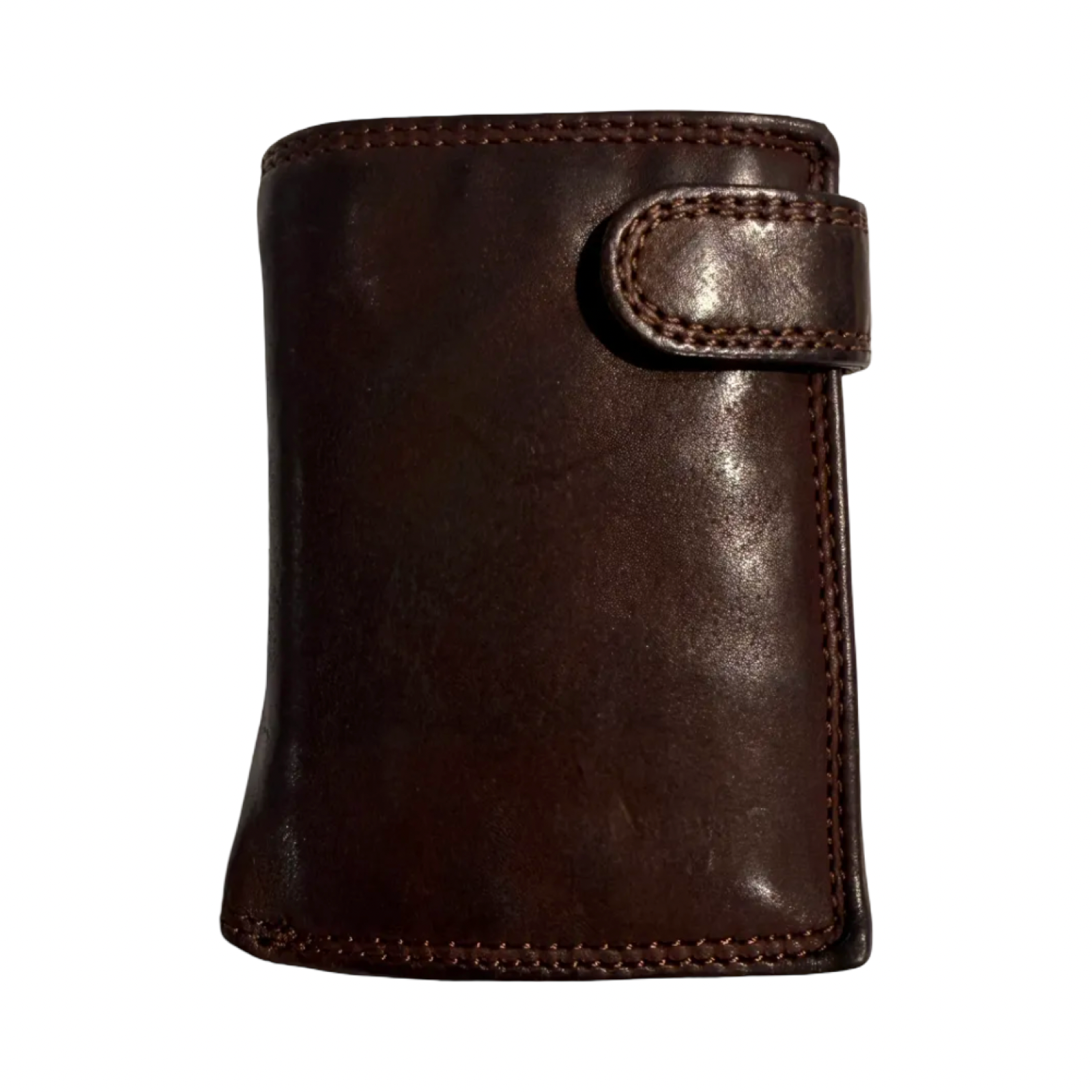 BZNA Berlin WPF82 Braun Wallet Clutch Leather Unisex Leder Portemonnaie Geldbörse Neu - B Z N A