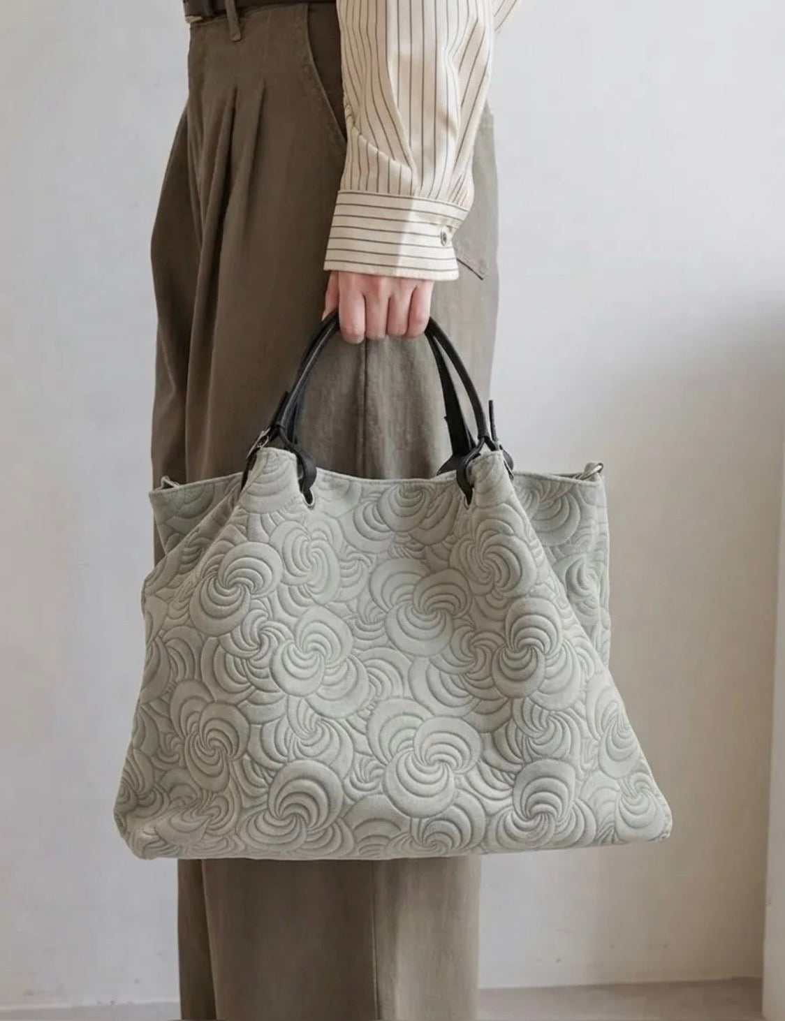 BZNA Bag Sephrina Mattone geprägt Leder Italy Damen Shopper Handtasche Schultertasche Tasche - B Z N A
