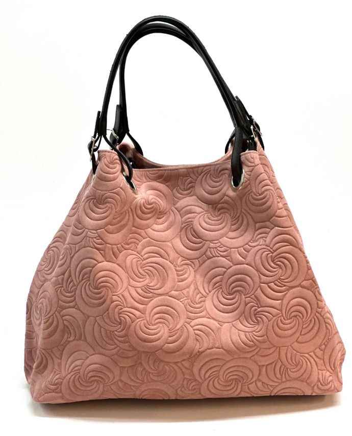 BZNA Bag Sephrina geprägt Leder Italy Damen Shopper Handtasche Schultertasche Tasche
