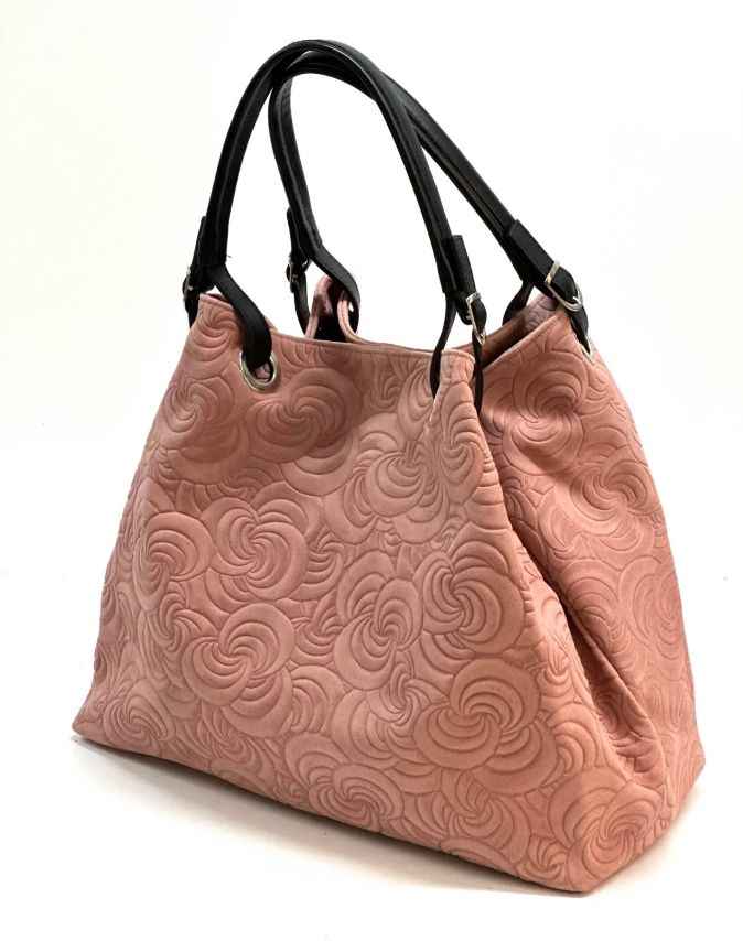 BZNA Bag Sephrina geprägt Leder Italy Damen Shopper Handtasche Schultertasche Tasche