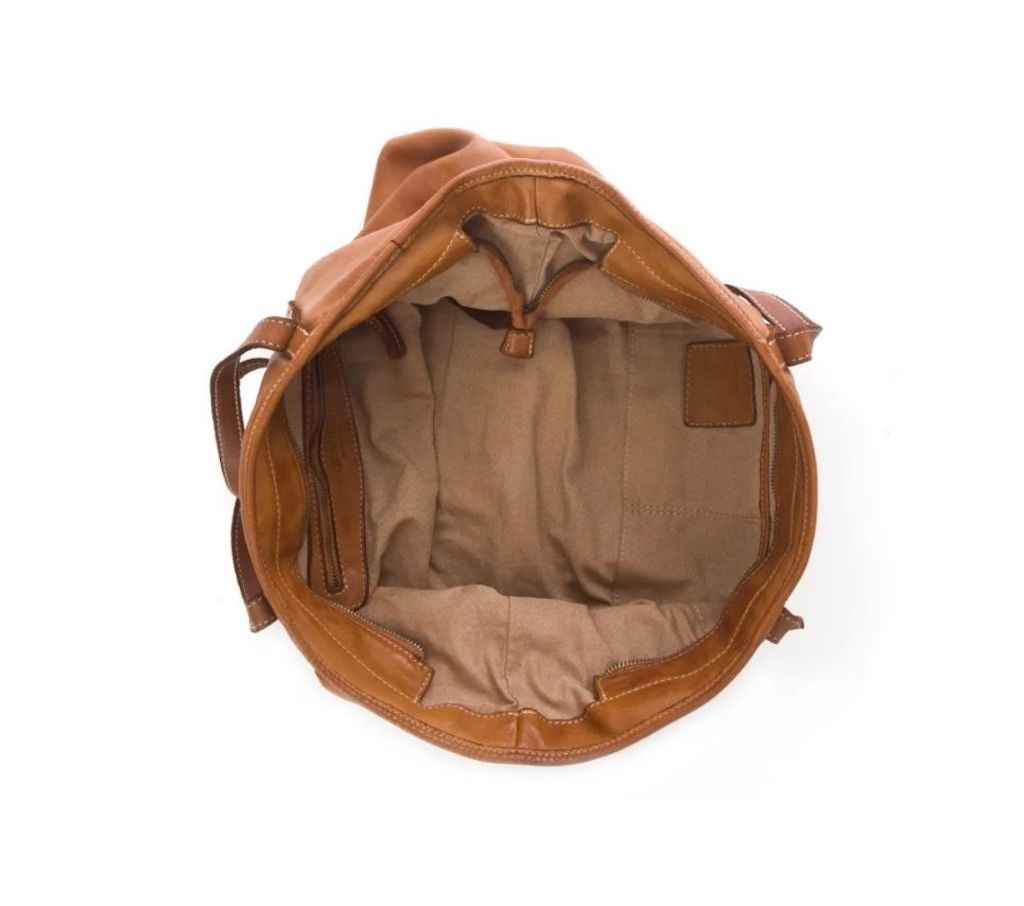 BZNA Bag Lotta Petrol Italy Designer Damen Tasche Handtasche Schultertasche Leder Shopper Neu