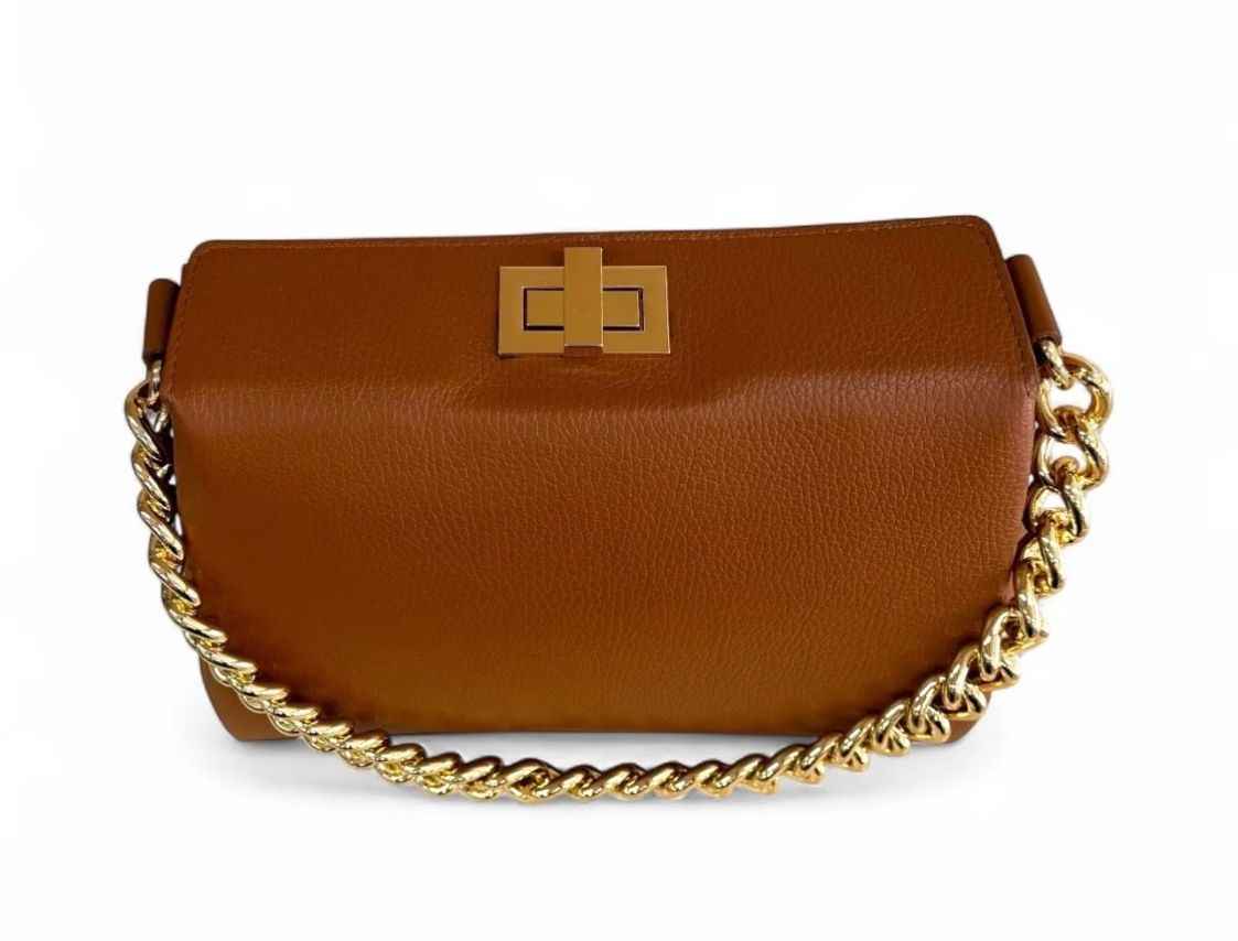 BZNA Bag Lahia Moro Leder Italy Damen Handtasche Schultertasche Tasche