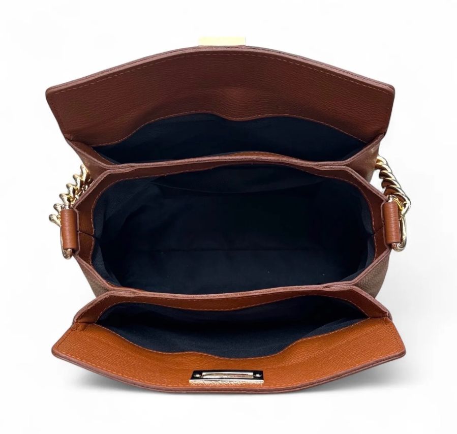 BZNA Bag Lahia Moro Leder Italy Damen Handtasche Schultertasche Tasche - B Z N A