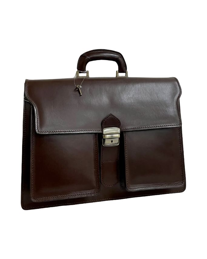 BZNA Bag Fred Moro Business Aktentasche Designer Ledertasche Schultertasche Unisex - B Z N A