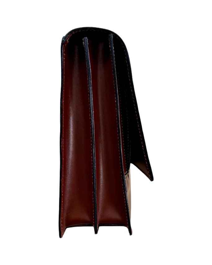 BZNA Bag Ivo Schwarz Business Aktentasche Designer Ledertasche Schultertasche Unisex