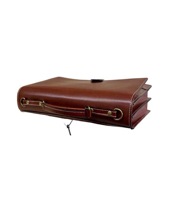 BZNA Bag Ivo Schwarz Business Aktentasche Designer Ledertasche Schultertasche Unisex