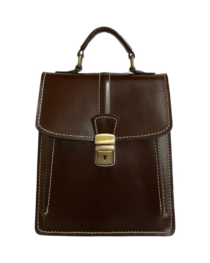 BZNA Bag Dua Moro kleine Business Aktentasche Designer Ledertasche Schultertasche Unisex - B Z N A