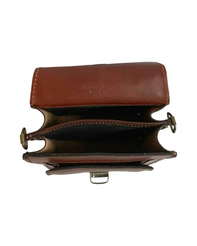 BZNA Bag Dua Moro kleine Business Aktentasche Designer Ledertasche Schultertasche Unisex