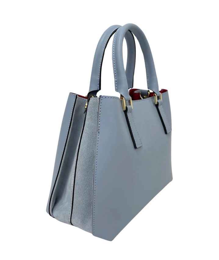 BZNA Bag Brenda Rosso Leder Italy Damen Handtasche Schultertasche Tasche