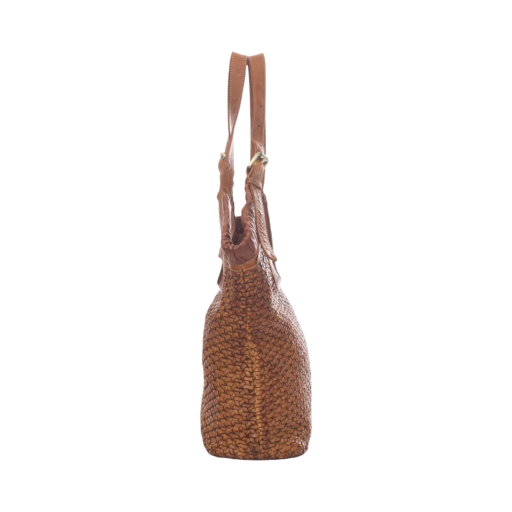 BZNA Bag Bella Braun Italy Designer Handtasche Schultertasche Tasche Leder Neu