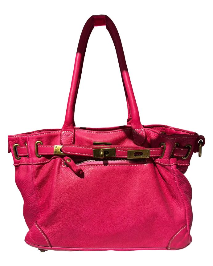 BZNA Bag Mila klein Pink vintage Italy Designer Business Damen Handtasche Ledertasche Schultertasche Tasche Leder Shopper Neu - B Z N A