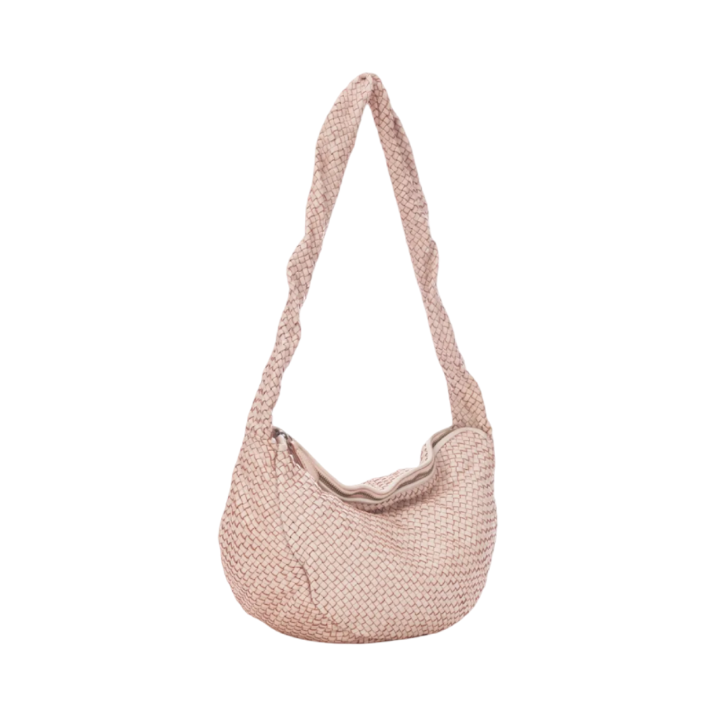 BZNA Bag Greta Cipria Italy Designer Handtasche Schultertasche Tasche Leder - B Z N A