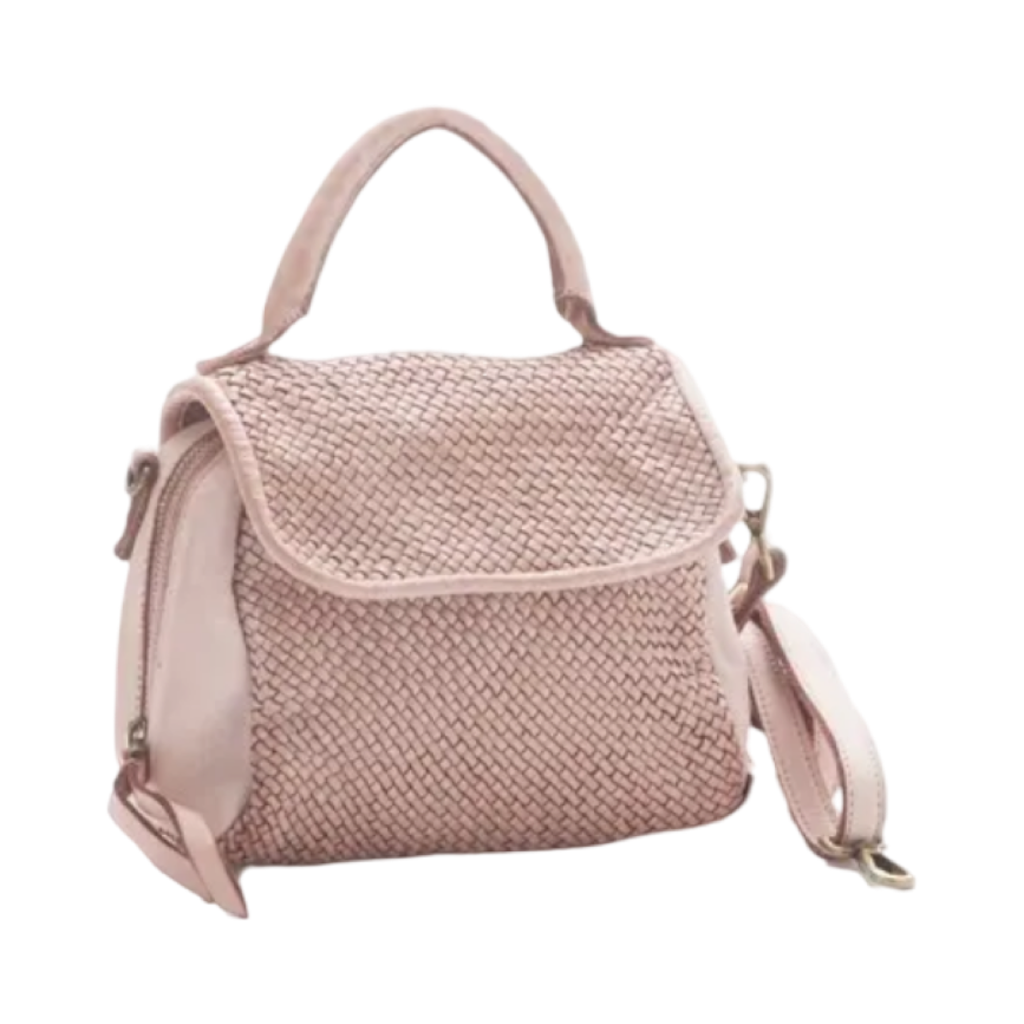 BZNA Schultertasche Tilly Rose Italy Designer Clutch Ledertasche Handtasche