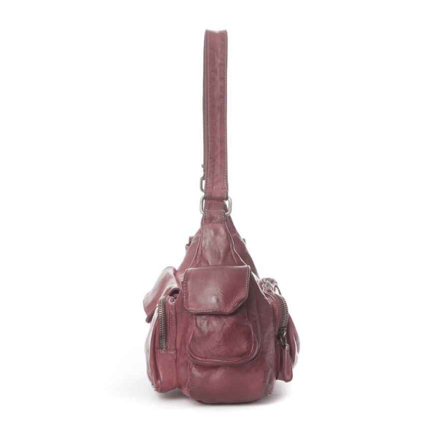 BZNA Bag Fee Braun Italy Designer Umhängetasche Ledertasche Schultertasche Tasche Leder Neu