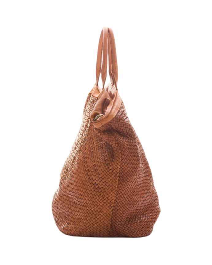 BZNA Bag Naomi Orange Italy Designer Damen Handtasche Ledertasche Tasche Shopper