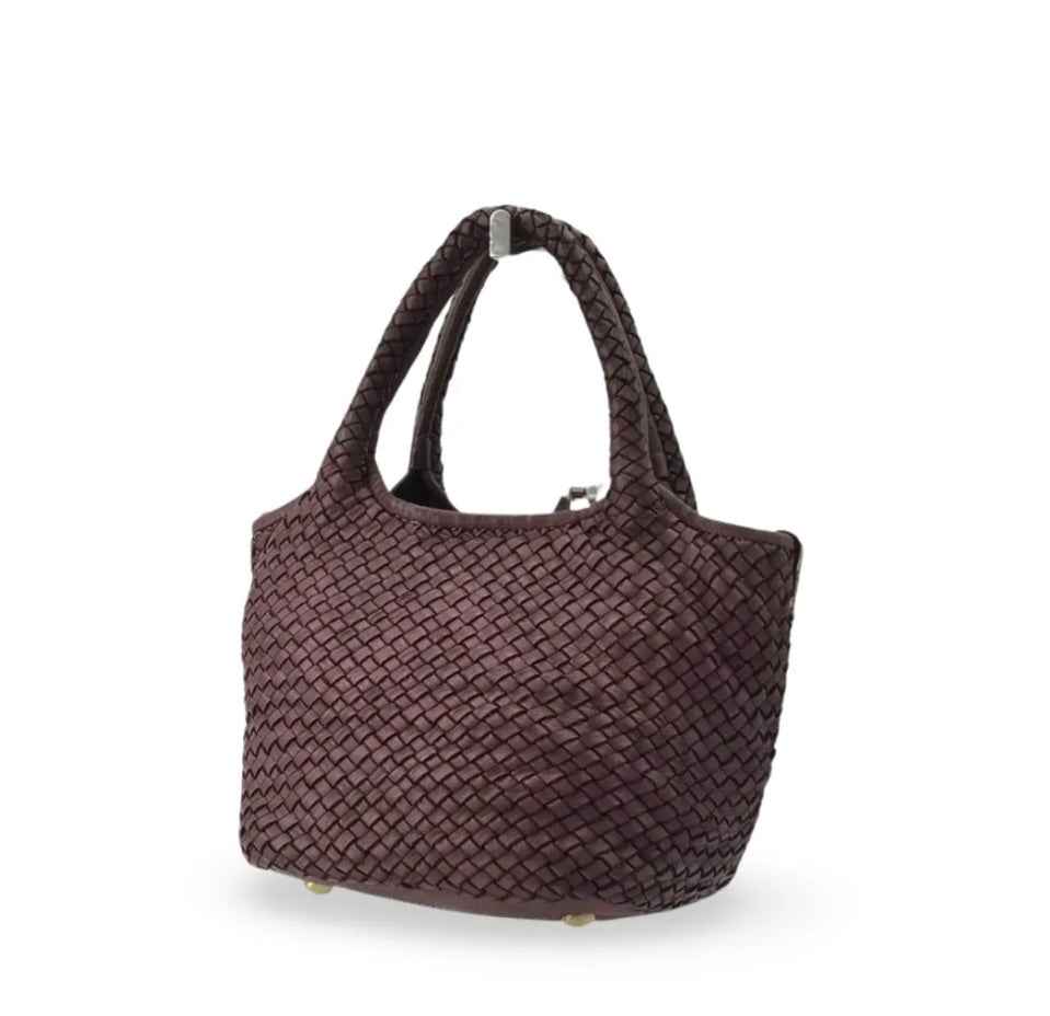 BZNA Bag Mala Bordeaux Italy kleine Damen Handtasche Schultertasche Tasche Leder