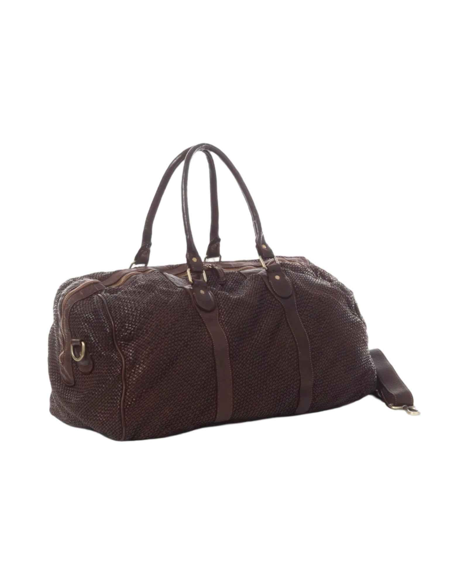 BZNA Bag Viona Braun Italy Designer Weekender Unisex Reise Tasche Handtasche Schultertasche Leder Shopper Neu