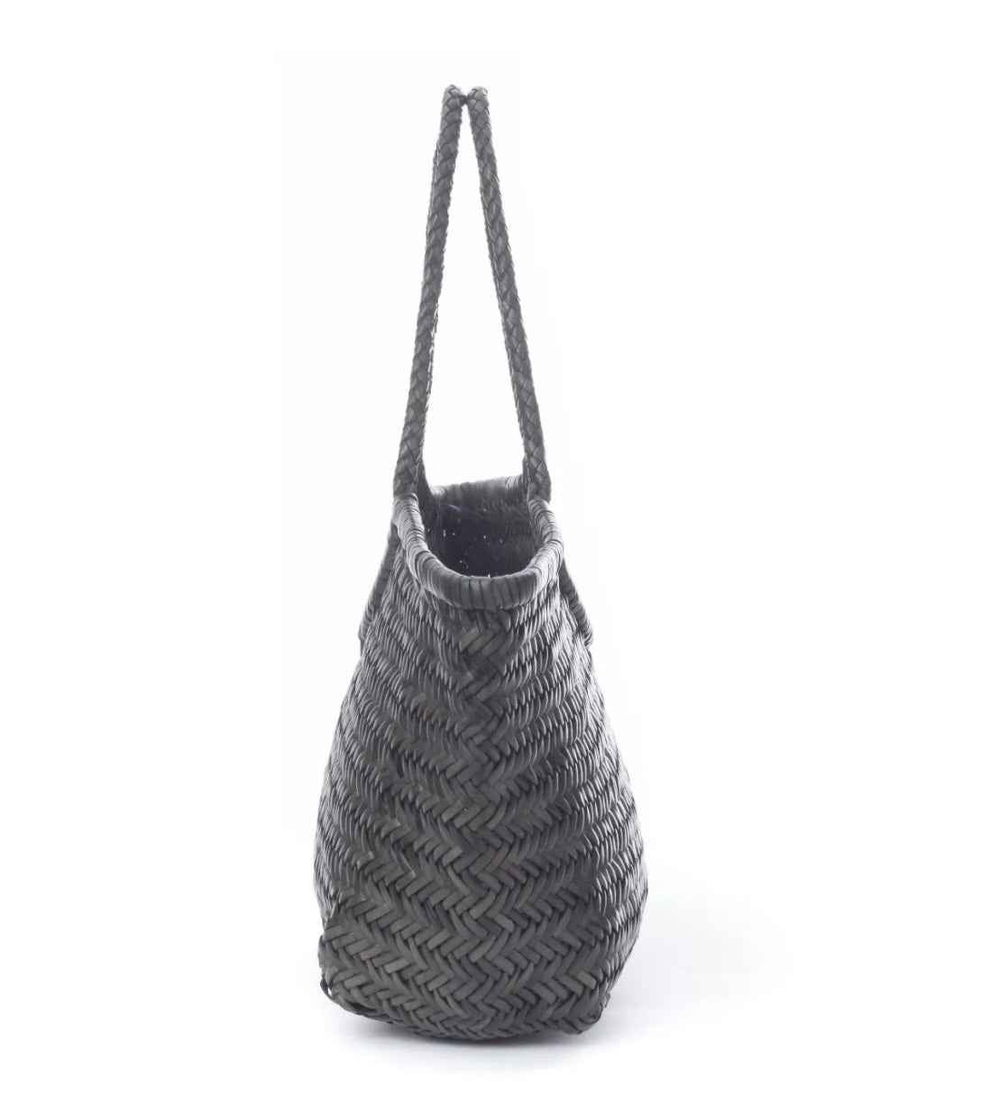 BZNA Bag Marinaxa Grau Italy Damen Handtasche Schultertasche Tasche Leder