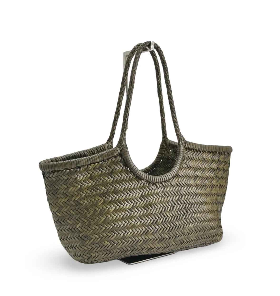 BZNA Bag Marinaxa Grün Italy Damen Handtasche Schultertasche Tasche Leder