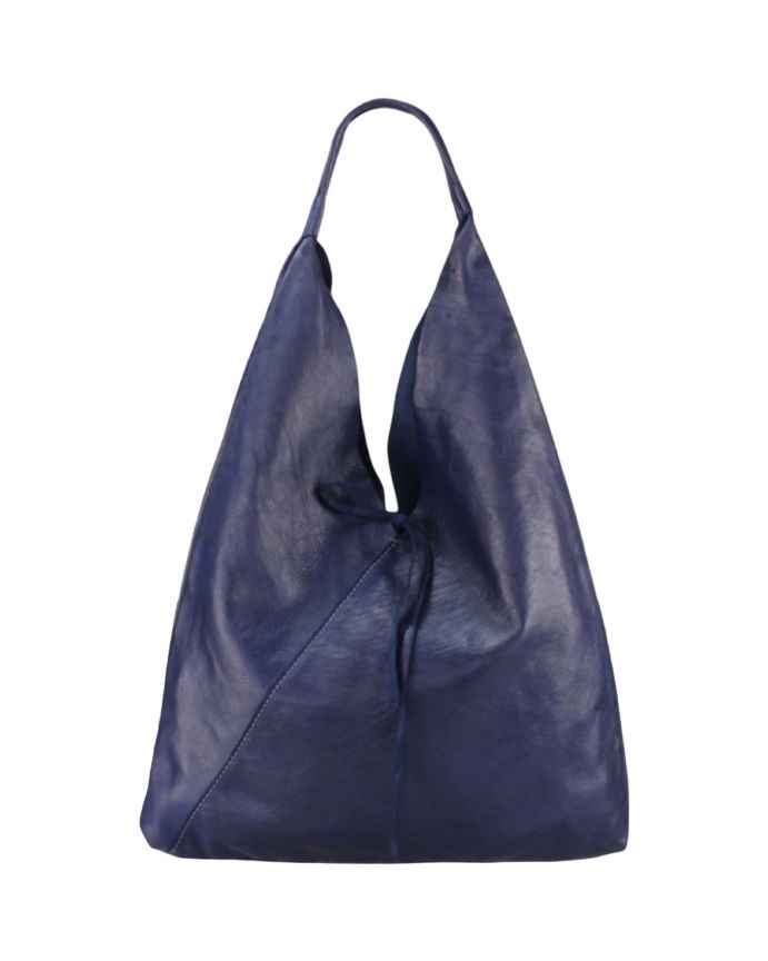 BZNA Bag Vegas Blau Italy Designer Damen Handtasche Schultertasche Tasche