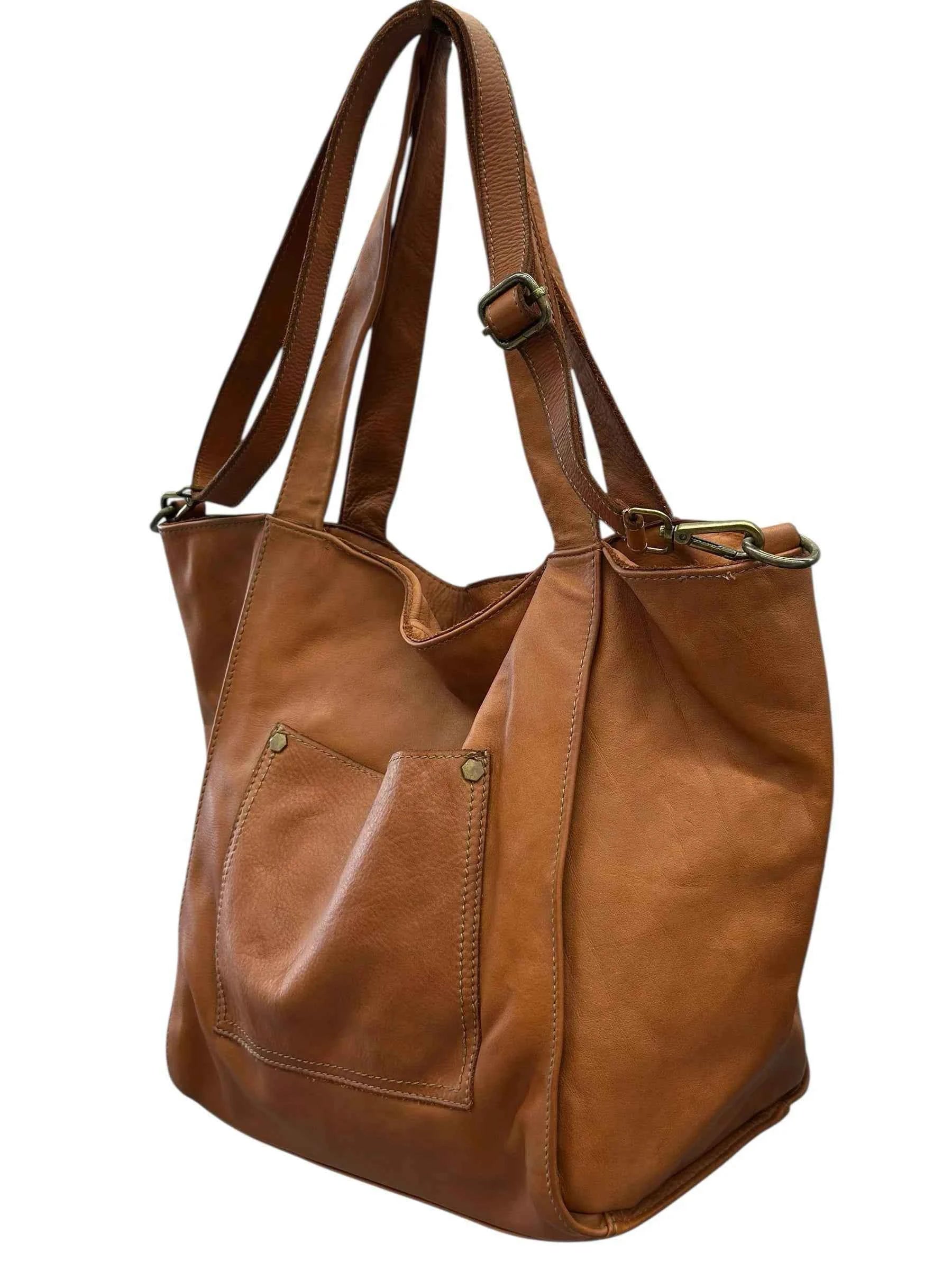 BZNA Bag B0242 Schwarz Italy Designer Handtasche Schultertasche Tasche Leder Shopper