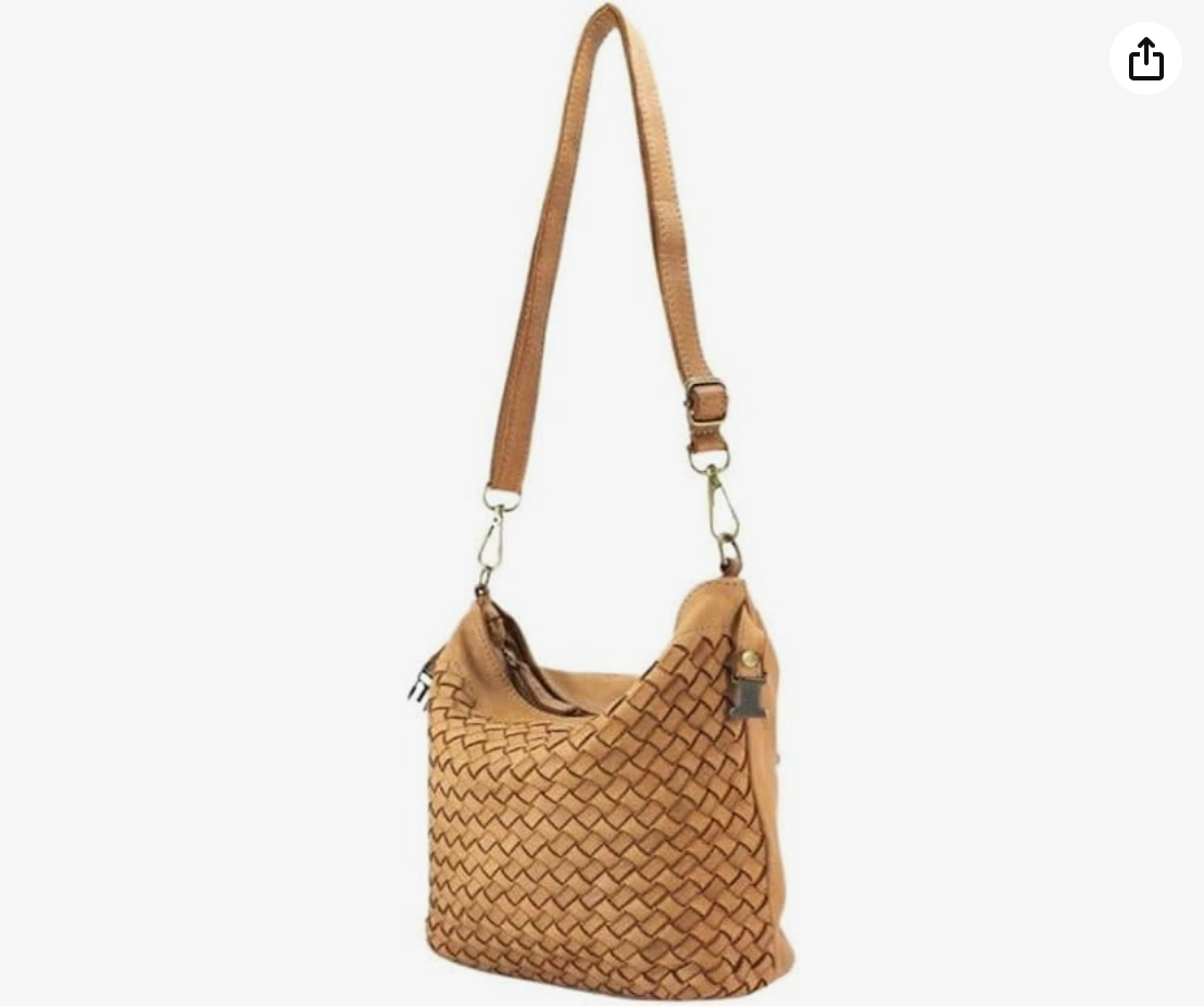 BZNA Bag Babsi klein Grün Designer Beutel Handtasche Schultertasche