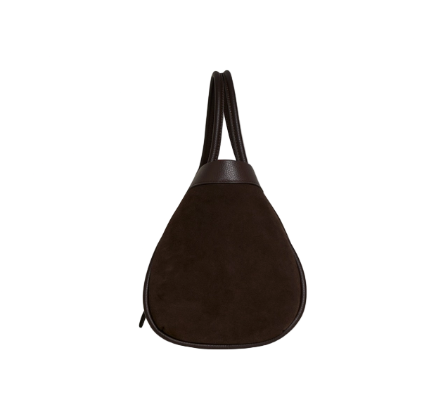 BZNA Bag Filiz Schwarz Wildleder Italy Damen Handtasche Schultertasche Tasche